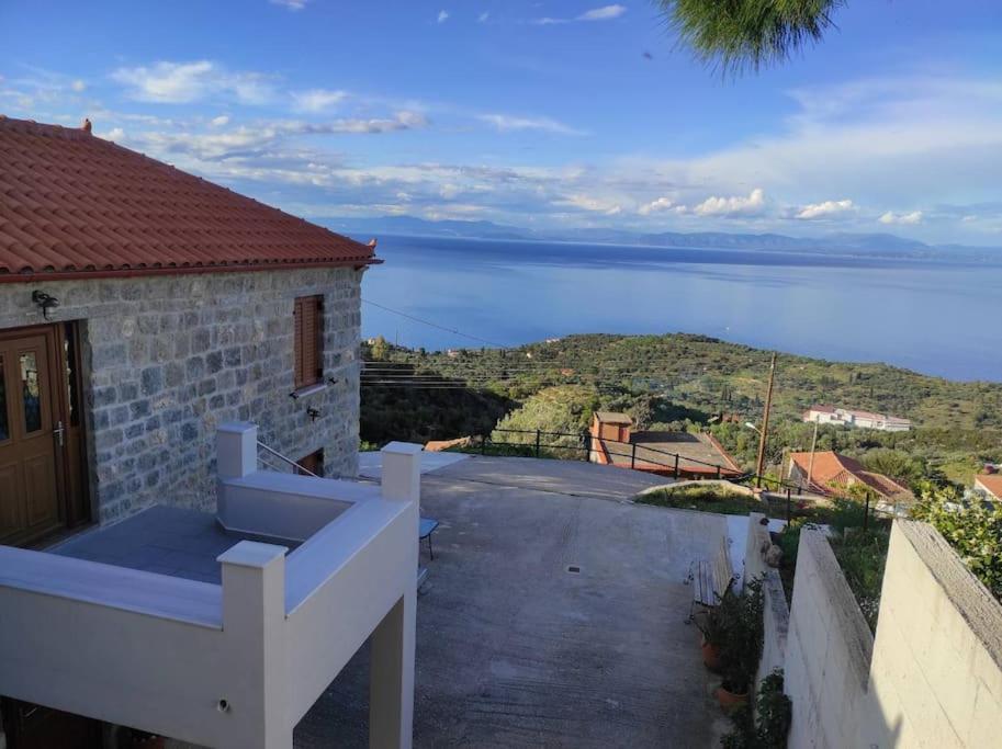 Κατοικία Πανόραμα, Πραγματευτή Λεωνιδίου, Τ.Κ.22300 Leonídion エクステリア 写真