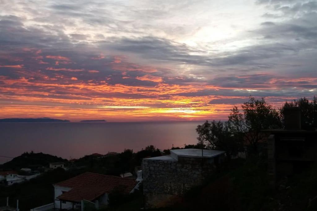 Κατοικία Πανόραμα, Πραγματευτή Λεωνιδίου, Τ.Κ.22300 Leonídion エクステリア 写真
