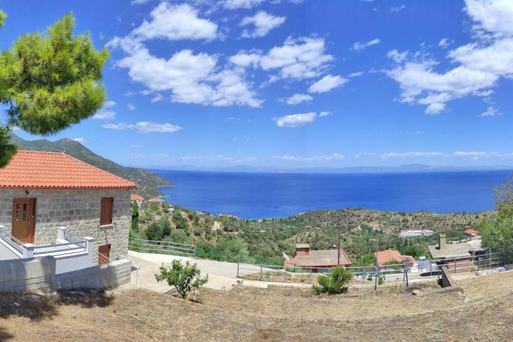Κατοικία Πανόραμα, Πραγματευτή Λεωνιδίου, Τ.Κ.22300 Leonídion エクステリア 写真